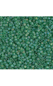 Miyuki delica Beads 11/0 - Matted light green ab DB-858